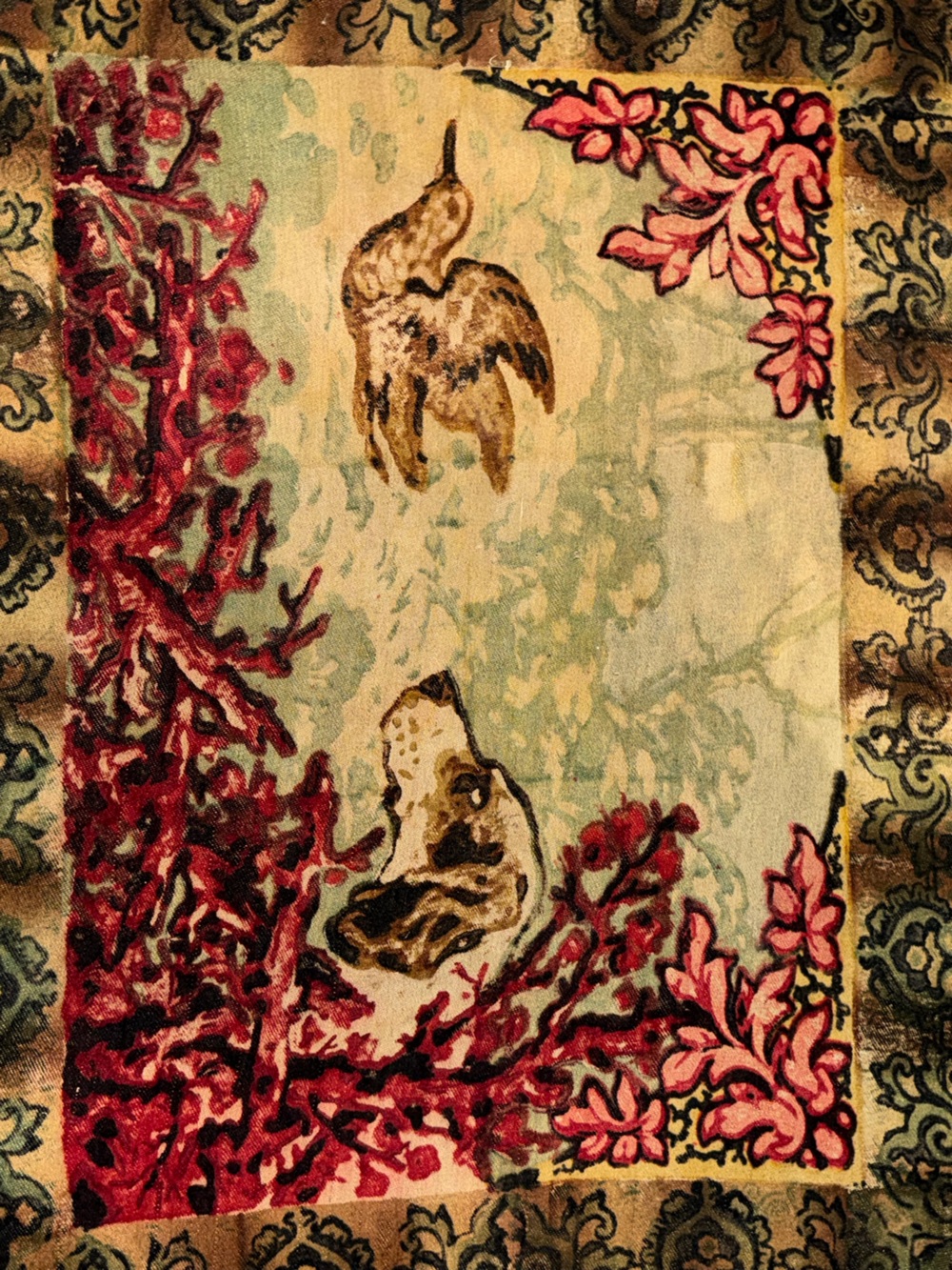 Antique carriage blanket